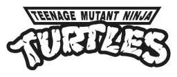 TMNT logo, black wordmark version, on a transparent background