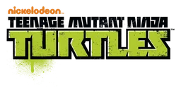 TMNT logo, horizontal version, on a transparent background