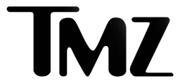 TMZ logo, black version, on a transparent background