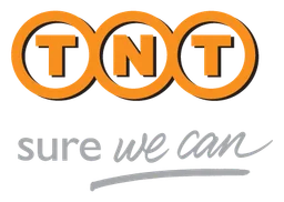 TNT Express logo, horizontal version, on a transparent background