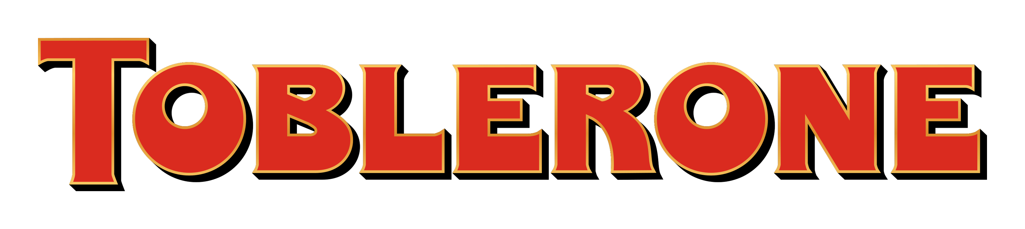 Toblerone logo on a transparent background