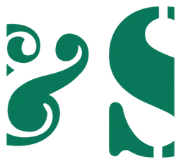 Tok and Stok logo, icon version, on a transparent background