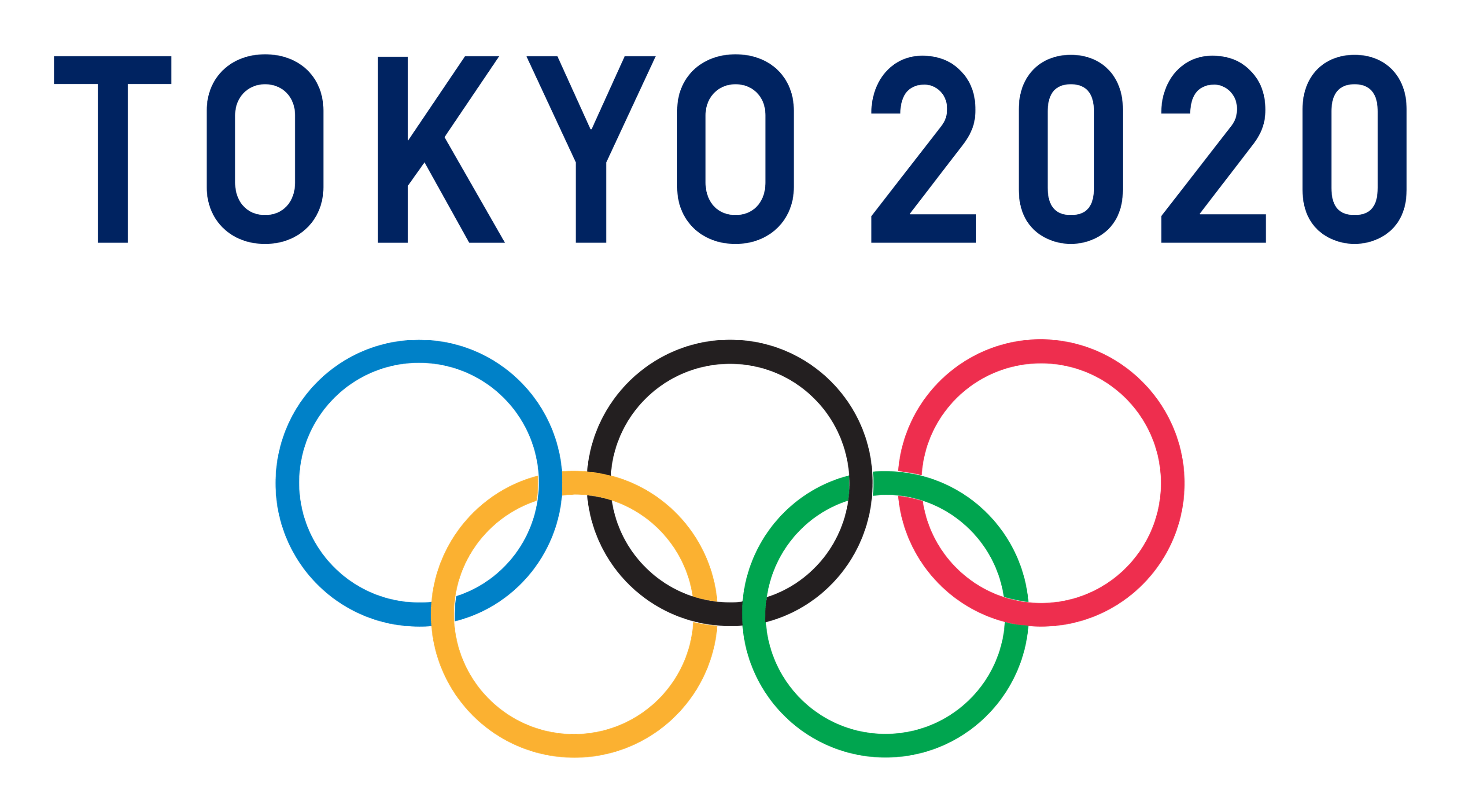 Tokyo 2020 logo on a transparent background