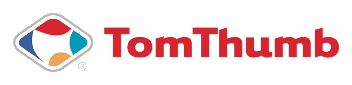 Tom Thumb logo on a transparent background