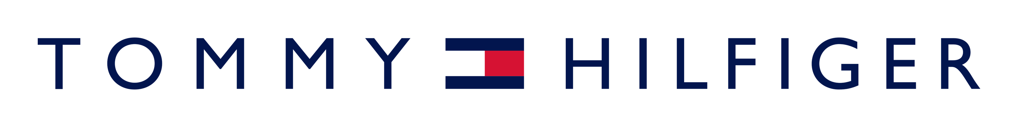 Logo da Tommy Hilfiger em fundo transparente