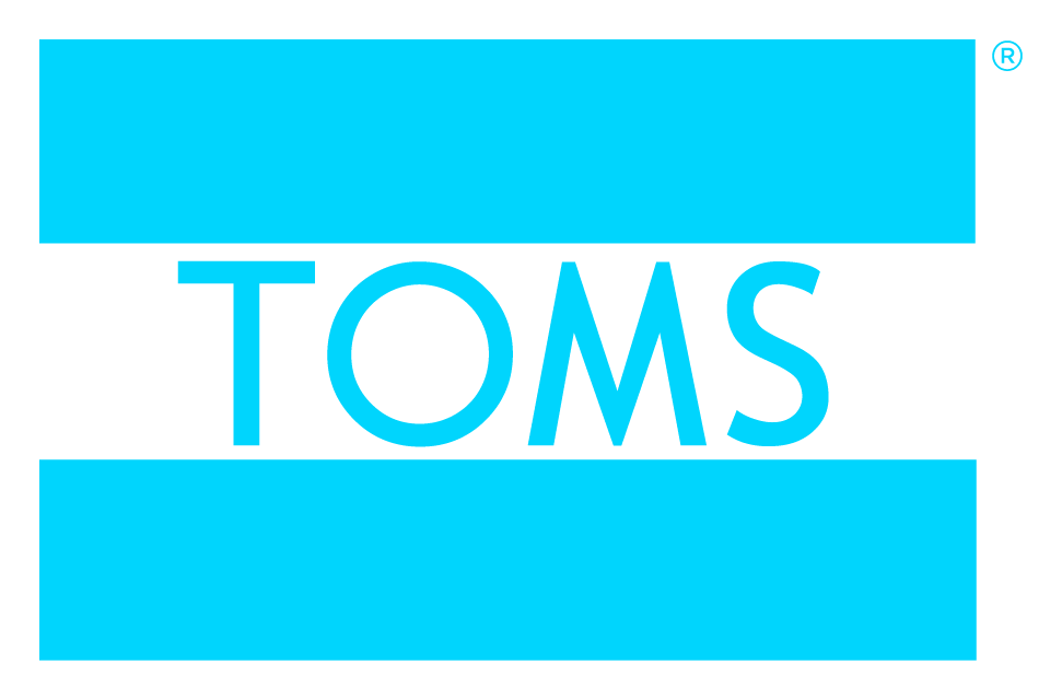 Toms logo on a transparent background