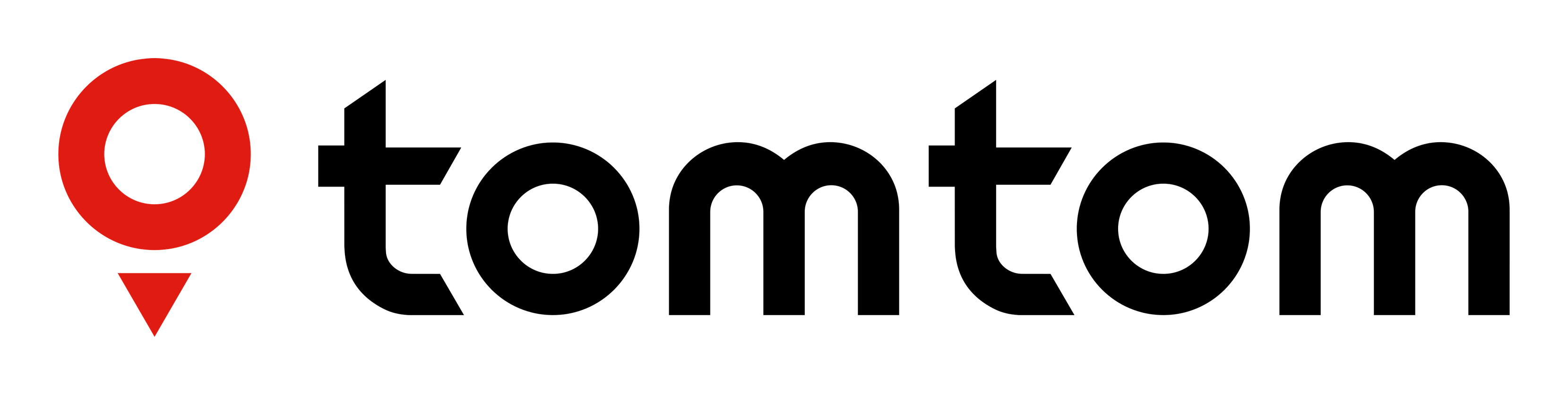 Tomtom logo on a transparent background