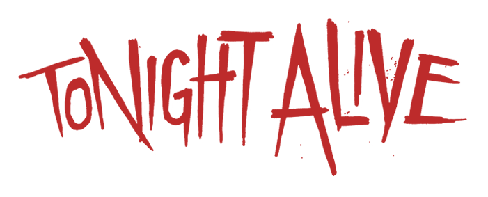 Tonight Alive logo on a transparent background