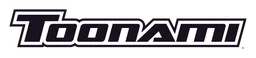 Toonami logo, monochrome wordmark version, on a transparent background