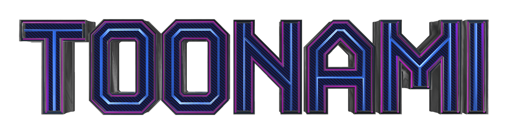 Toonami logo on a transparent background