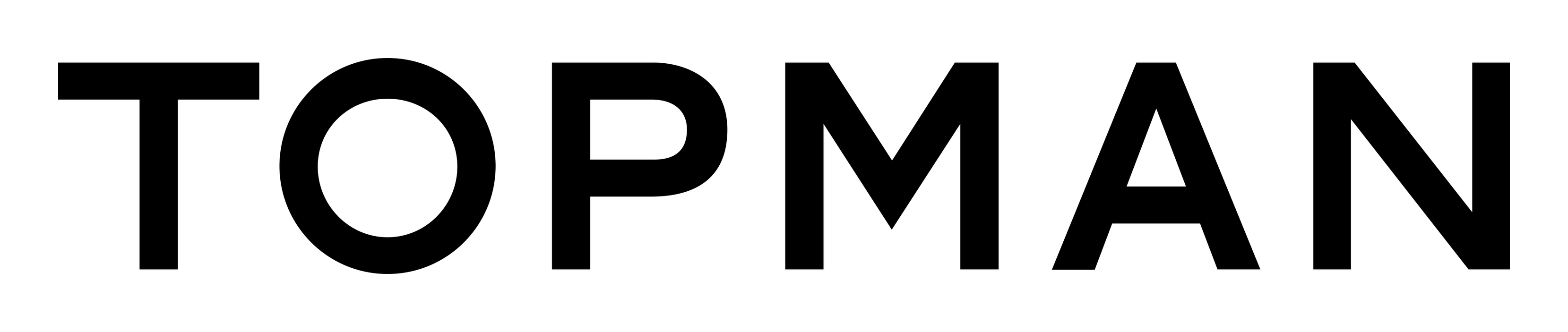 Topman logo on a transparent background