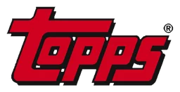 Topps logo, horizontal version, on a transparent background