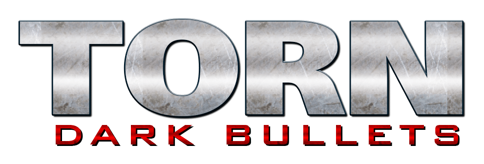 Torn logo on a transparent background