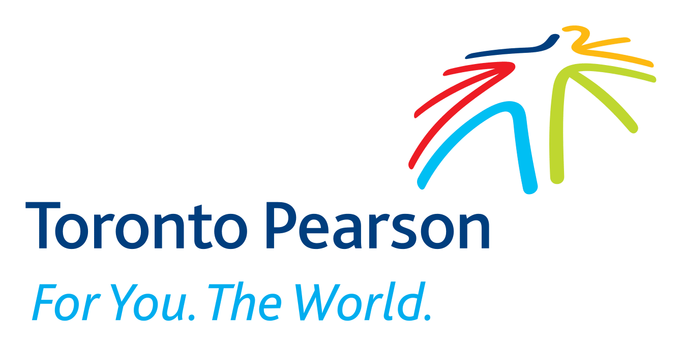Toronto Airport logo on a transparent background