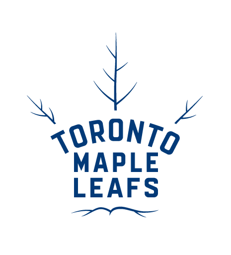 Toronto Maple Leafs logo on a transparent background