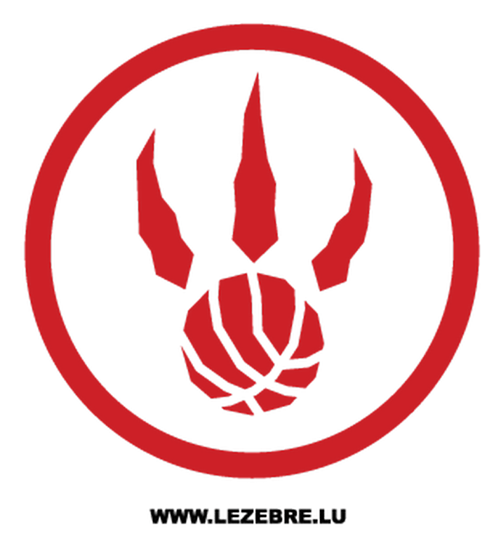 Toronto Raptors logo on a transparent background