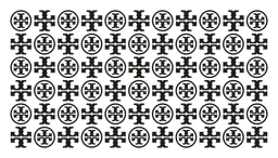 Tory Burch logo, black version, on a transparent background