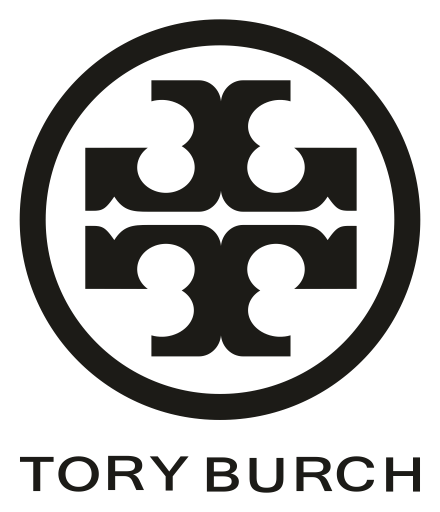 Tory Burch logo, black icon version, on a transparent background