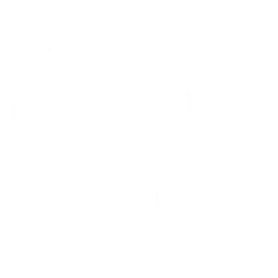 Tory Burch logo, white icon version, on a transparent background