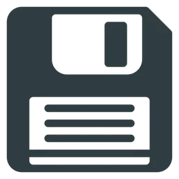 Total Commander logo, black icon version, on a transparent background