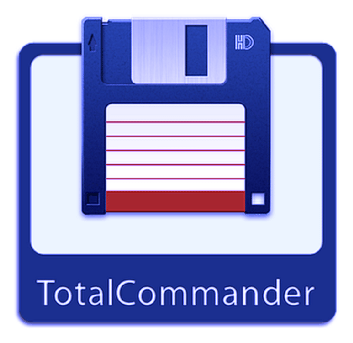 Total Commander logo on a transparent background