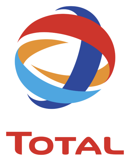 Total logo, icon version, on a transparent background