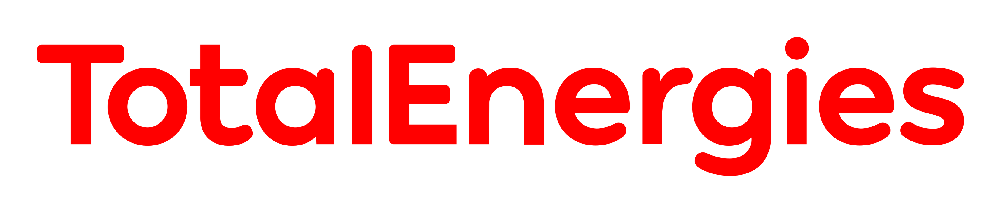 Total logo on a transparent background
