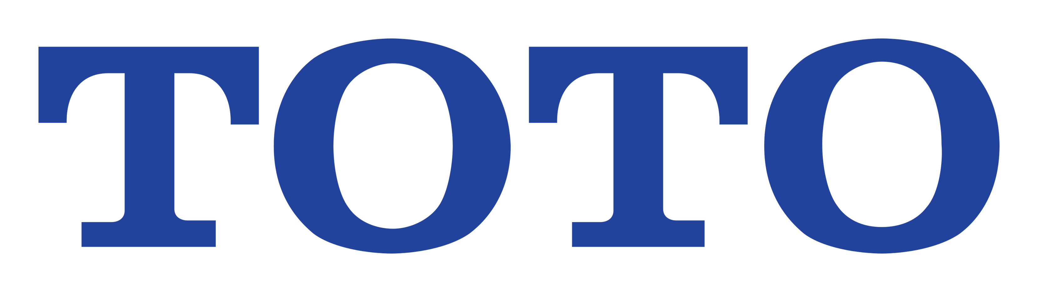 Toto logo on a transparent background