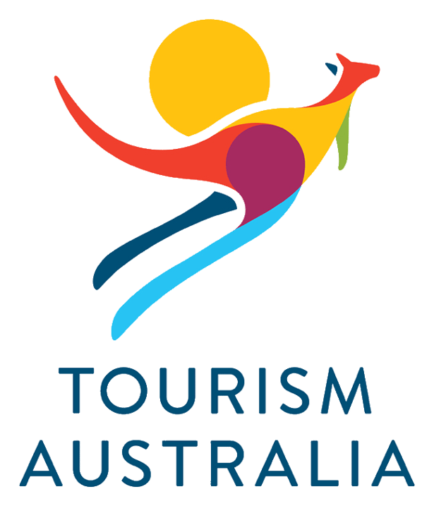 Tourism Australia logo, icon version, on a transparent background