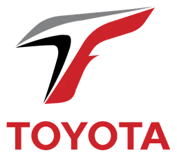 Toyota F1 Logo, Variante Icon, auf transparentem Hintergrund