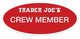 Trader Joes logo, horizontal version, on a transparent background