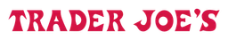 Trader Joes logo, wordmark version, on a transparent background