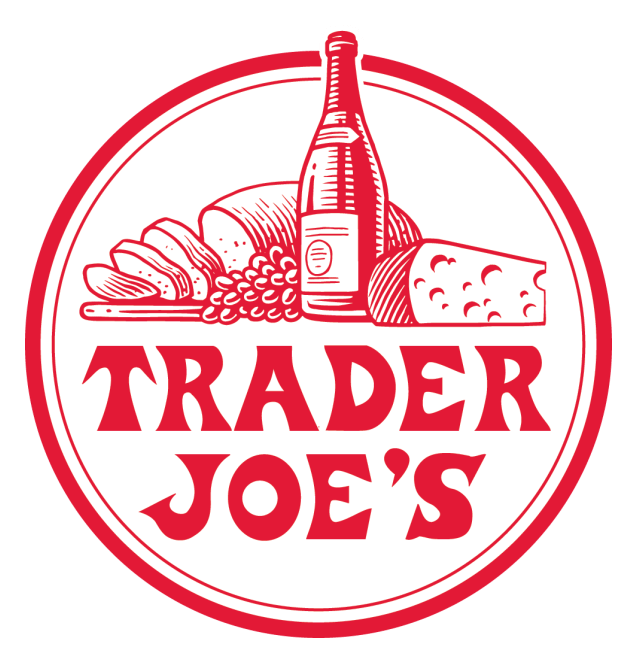 Trader Joes logo on a transparent background