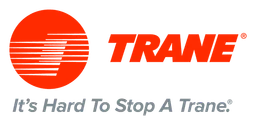 Trane logo, horizontal version, on a transparent background