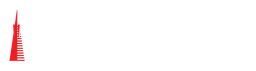 Logo da Transamerica, versão logotipo branco, em fundo transparente