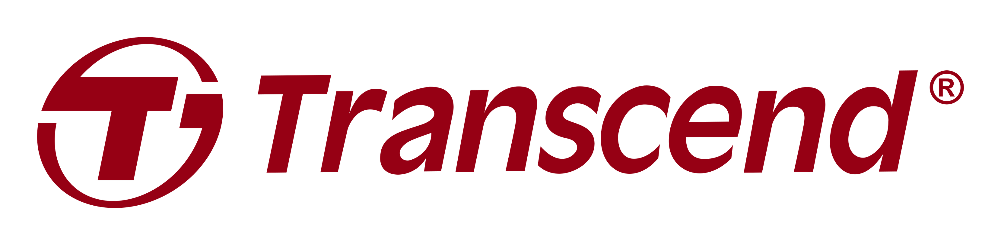 Transcend logo on a transparent background