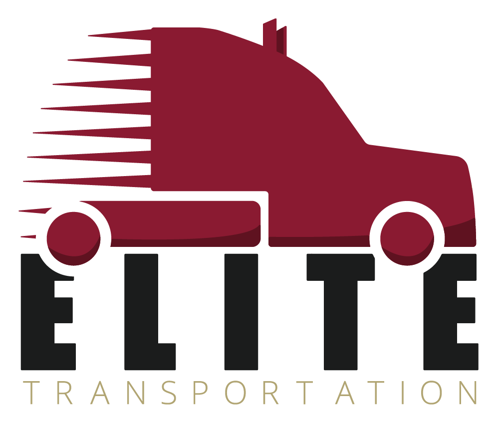 Transportation logo on a transparent background