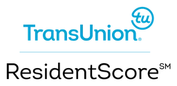 Transunion logo, horizontal version, on a transparent background