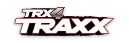 Traxxas logo, monochrome wordmark version, on a transparent background