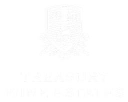 Treasury Wine Estates のロゴ、ホワイトバージョン（背景透過）
