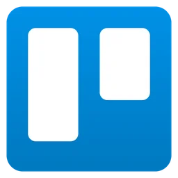 Trello logo, icon version, on a transparent background