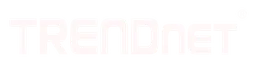 Trendnet logo, white wordmark version, on a transparent background