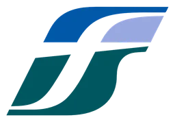 Trenitalia logo, horizontal version, on a transparent background