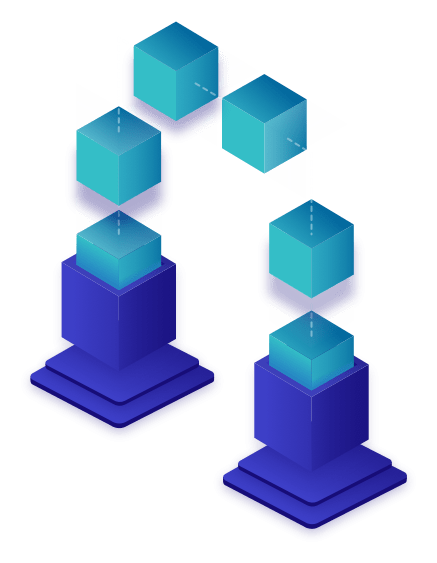 Trezarcoin logo, horizontal version, on a transparent background
