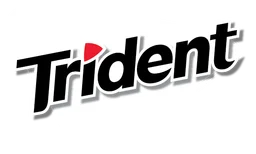 Trident logo, monochrome version, on a transparent background