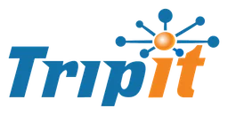Tripit logo, horizontal version, on a transparent background