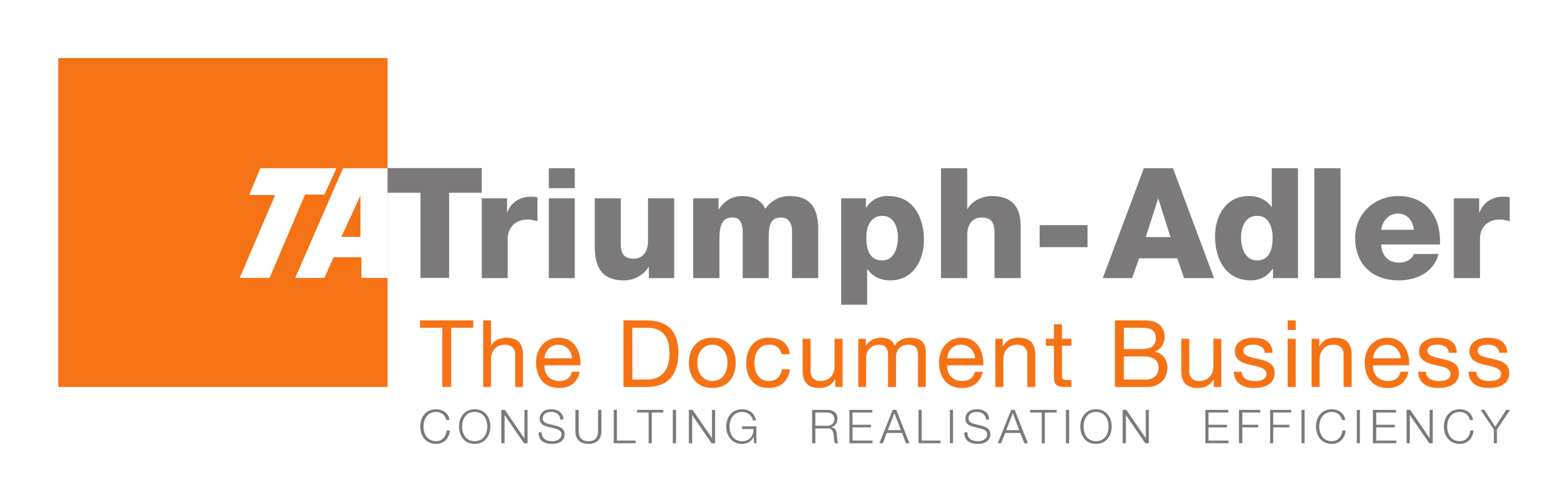 Triumph Adler logo on a transparent background