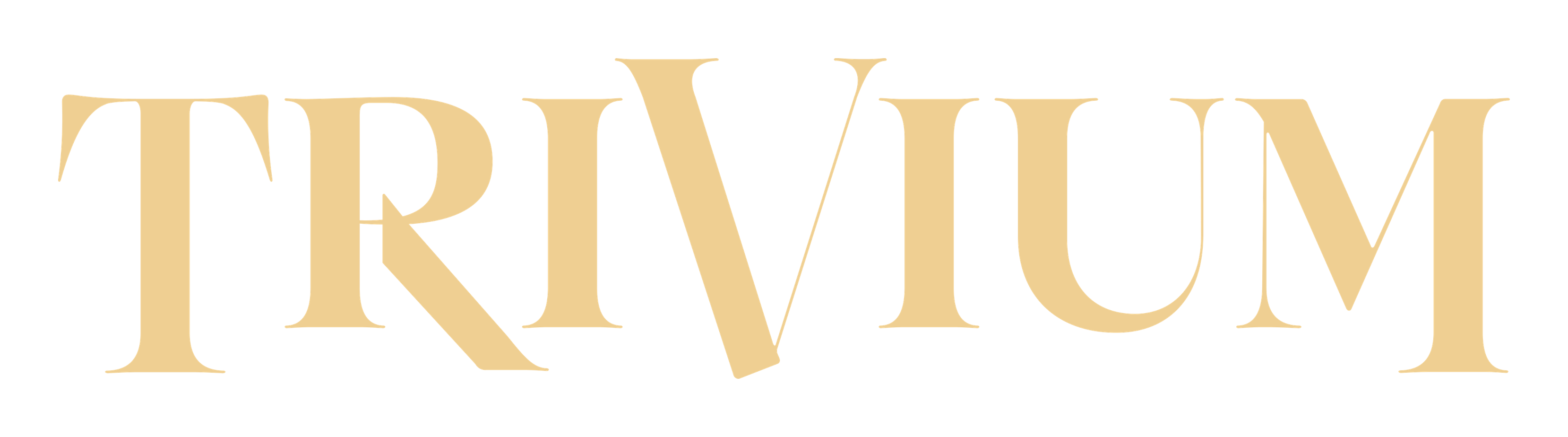 Trivium logo on a transparent background
