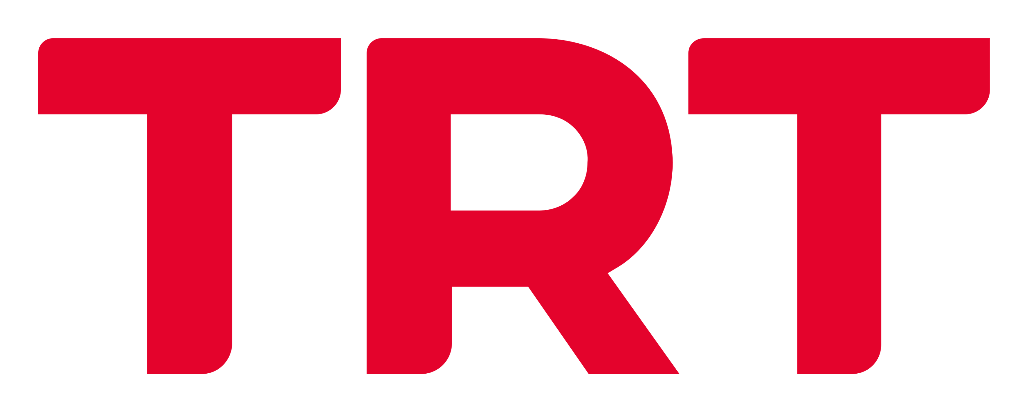 TRT logo on a transparent background