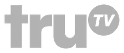 Trutv logo, monochrome wordmark version, on a transparent background